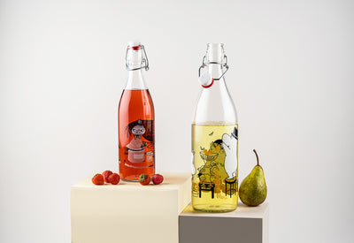 בקבוק זכוכית : Fruits