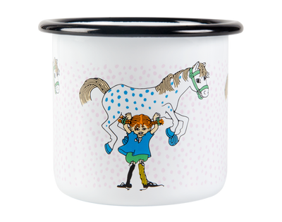 ספל אמייל : Pippi And The Horse S
