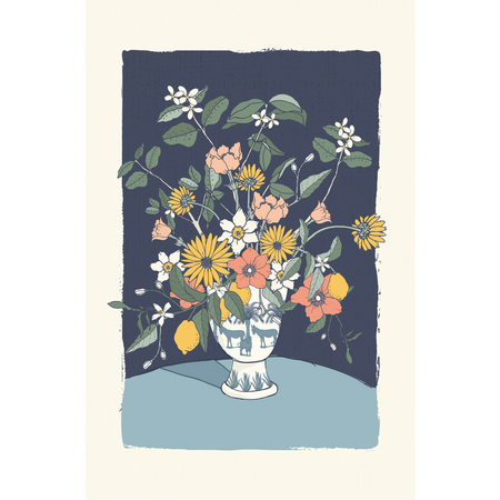 פרינט : Spring Flowers S