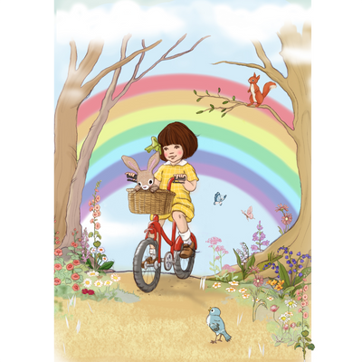 גלויה : Rainbow Ride