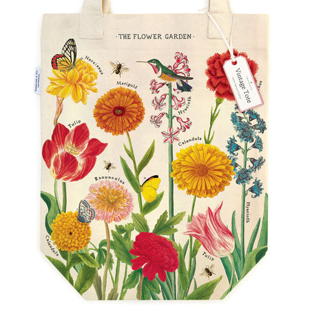תיק קנבס : Flower Garden
