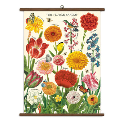 פוסטר  Flower Garden : School Chart