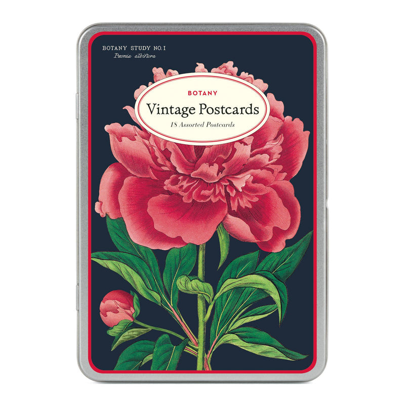 מארז גלויות בקופסת פח : Botanica