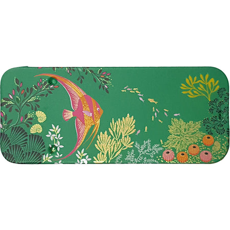 קופסת פח מיני : Chelsea Angel Fish Green
