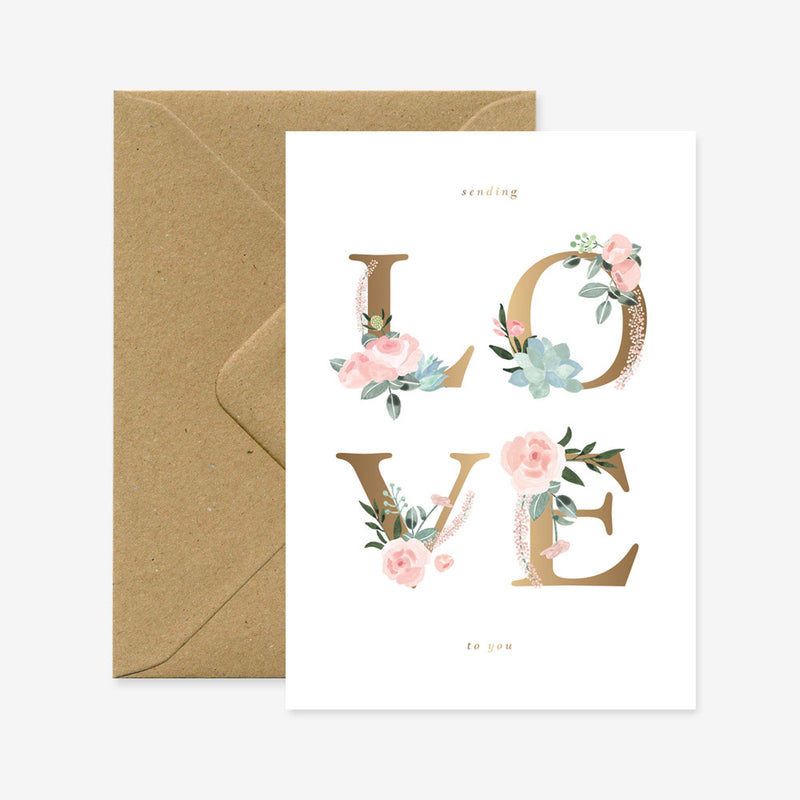 כרטיס ברכה : Love Letters