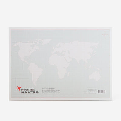 נוטפד A4 שולחני : World Map