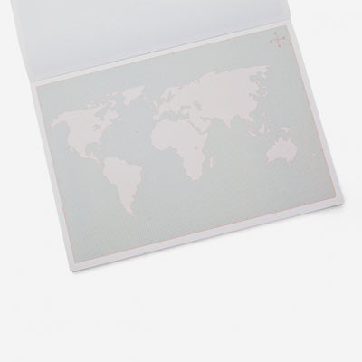 נוטפד A4 שולחני : World Map