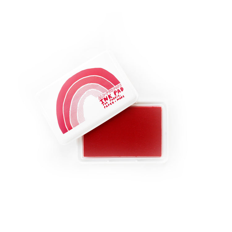 כרית דיו : Red