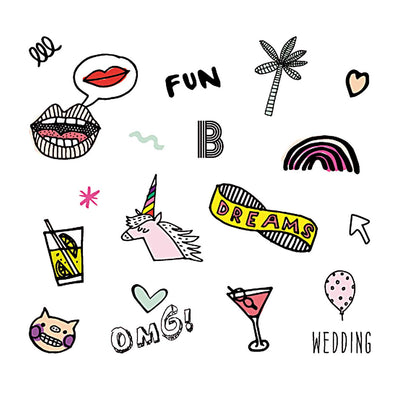 ספר מדבקות : Magical Summer